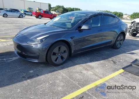 2023 Tesla Model 3 Rear-Wheel Drive from USA, damaged, VIN 5YJ3E1EA7PF482841